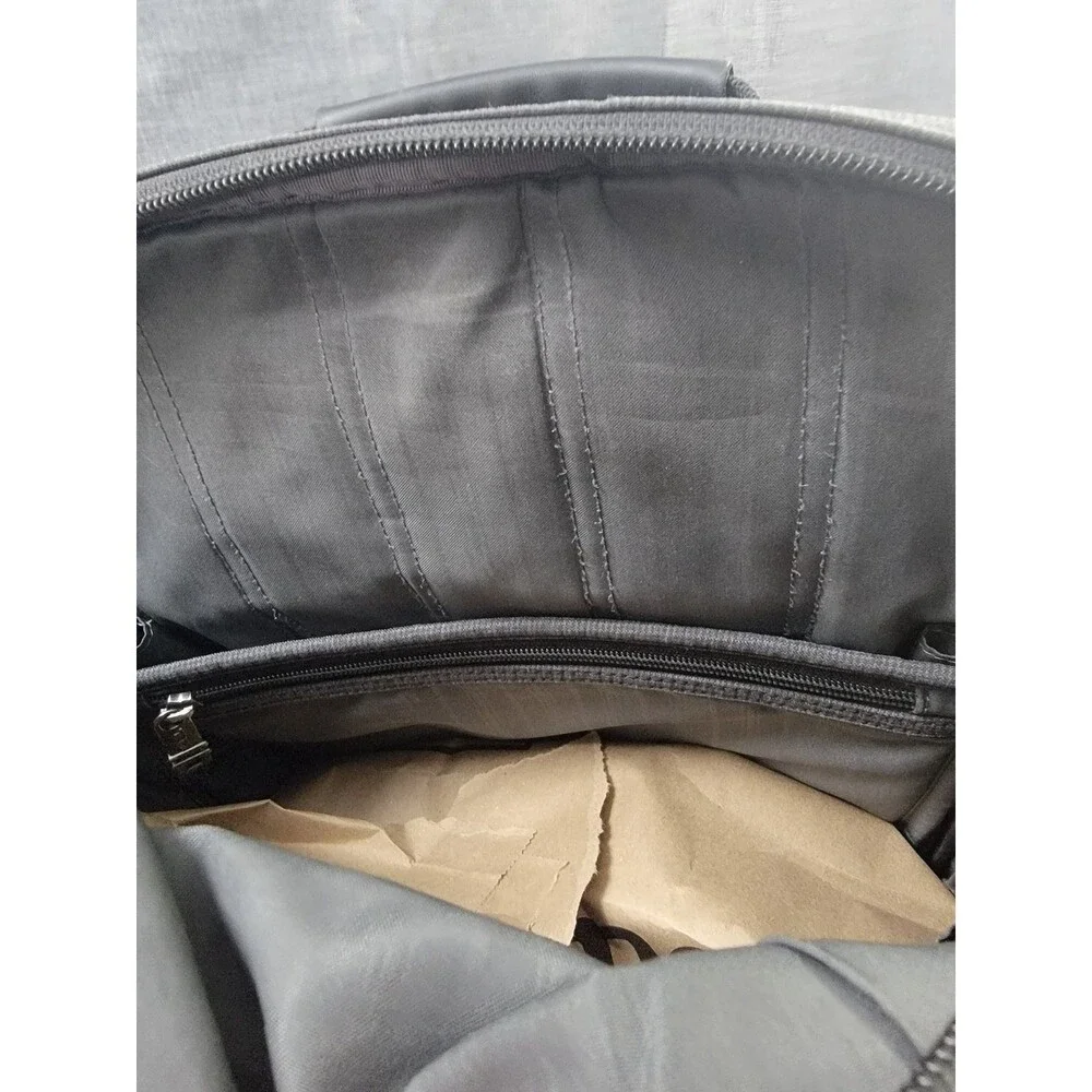 TUMI Alpha 17' Backpack - 263162hgy4 - Gray Nylon Leather Trim Laptop Travel Lux